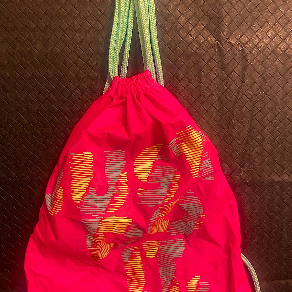 Pink Nike Drawstring backpacks
